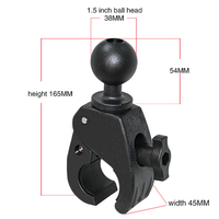 Support de tablette 8 pouces pour appuie-tête de siège arrière de voiture, pince de fixation robuste en aluminium de 1,5 pouce