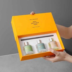 OEM卸売カスタムホームフレグランス芳香剤アロマエッセンシャルオイルリードスティックディフューザーラグジュアリーギフトボックス付き - Product Image 1