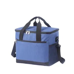 定制防漏便携式绝缘午餐袋冷却器手提袋便当盒，适合男女野营野餐