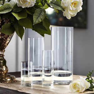 Vente <span class=keywords><strong>en</strong></span> gros <span class=keywords><strong>de</strong></span> vases cylindriques <span class=keywords><strong>lot</strong></span> <span class=keywords><strong>de</strong></span> 3 verres transparents bon marché <span class=keywords><strong>de</strong></span> l'usine avec impression <span class=keywords><strong>de</strong></span> logo personnalisé décorations <span class=keywords><strong>de</strong></span> bureau <span class=keywords><strong>de</strong></span> mariage à domicile fleurs - Product Image 3