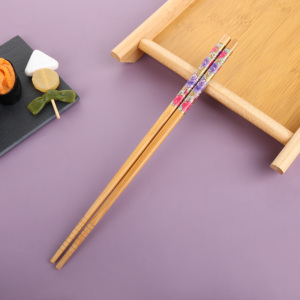 Baguettes en bambou personnalisées, baguettes chinoises, ensemble d'ustensiles de cuisine pour restaurants - Product Image 1