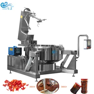 Stainless Steel Eggs Cooking Mixer Pot Cooking Mixer Machine Chili Sauce Jacketed Kettle With Agitator For Fruit Jam