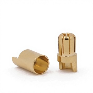 Conector Banana Chapado en Oro Amass GC6510 de 6.5mm y 65A, Macho y Hembra, para Motor RC ESC, Servicio OEM Directo de Fábrica - Product Image 2