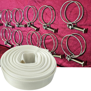 Thép Không Gỉ 304 Đôi Dây Vít Mùa Xuân Có Thể Điều Chỉnh Linh Hoạt Áp Lực Layflat Cháy Hose Kẹp Tưới Tiêu Nông Nghiệp - Product Image 1