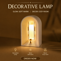 Lampe de chevet moderne, créative, rechargeable sans fil, décorative, à intensité variable, lampe de table LED miniature pour bébés