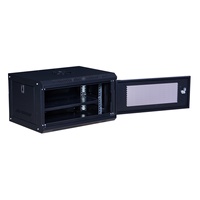 Armoire serveur murale de haute qualité de 19 pouces avec porte grillagée verrouillable pour équipement réseau, rack de données et internet