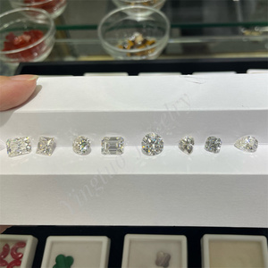 卸売ラウンドカットVVS1クラリティモアッサナイトダイヤモンドルースジェムストーン、グレーディング証明書付き、カラット単価 - Product Image 5