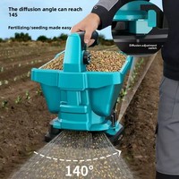 Semoir Électrique Portable Industriel 18V au Lithium, Trémie 3.8L, 6 Vitesses, Angle Réglable, Charge Rapide, OEM, Nouveau Modèle 2026