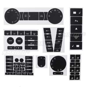 Full Set <b>Car</b> Steering Wheel Windows Headlight Climate Switch Button Repair Stickers <b>Decals</b> for VW for Volkswagen Touareg 2004-09 - Product Image 2