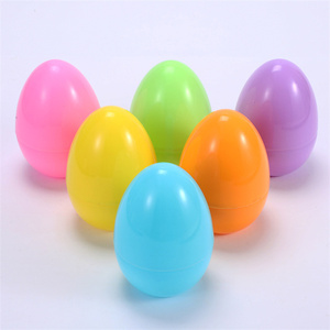 New Arrival Large Pastel Easter <strong>Eggs</strong> Empty Colorful Bright Eggshells with Hinge for Easter Hunt Party Favor Prize Supplies - Product Image 5