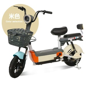 Giải trí đô thị 48V 350W Xe đạp điện Thành phố Kết Cấu Thép tải trọng lớn điều chỉnh ba tốc độ hấp thụ sốc ổn định - Product Image 3