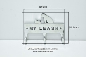 Most Selling My Leash Decorative Wall Mounted <b>Hook</b> Holder for Entryway and Hallway Available for Bulk Quantity - Product Image 2