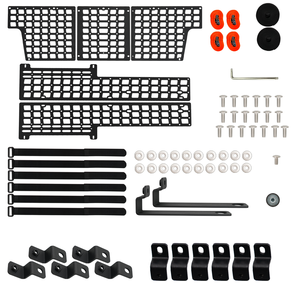 Per 2005 2023 <span class=keywords><strong>Toyota</strong></span> Tacoma US modello parti del corpo in acciaio al carbonio resistente pannelli tattici Molle - Product Image 1