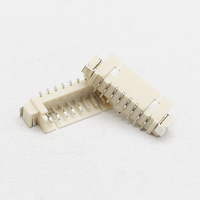Connecteur de batterie à sertir pour boîtier vertical, pas 1,25 mm, hauteur 4,7 mm, bornes encastrées, simple rangée, droit, connecteur SMT pour carte PCB