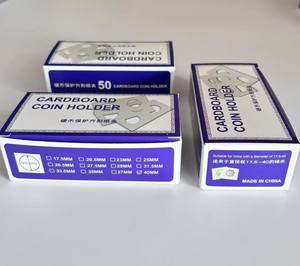 2X2 Inch Kartonnen Munt Flips Munten Collectie Paperclip Kartonnen Munthouder - Product Image 3