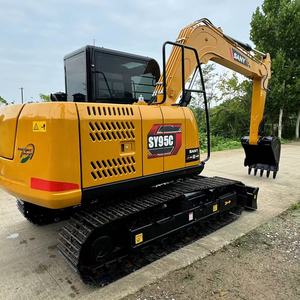เครื่องขุดไฮดรอลิกขนาดเล็กของ9ton SY95C ได้รับการรับรองจาก CE ของ yanmar สำหรับขุด SY95C มืออาชีพ - Product Image 1