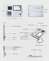 Tablette de signature numérique Noryox NB05A 5 pouces avec stylet EMR, NFC, RFID, banque d'empreintes digitales, POS Android, garantie 1 an