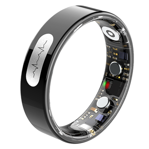 แหวนอัจฉริยะ TK30 รุ่นโรงงาน OEM วัสดุเซรามิก พร้อม GPS ติดตามสุขภาพ ควบคุมผ่านแอพ กันน้ำ IP68 วัดอุณหภูมิและความดันโลหิต - Product Image 4