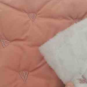 Tela de Poliéster Acolchada MQ Lovely con Diseño de Animales Personalizado, Impermeable, de 240 g/m², 140 cm de Ancho, para Forro de Abrigos de Niñas - Product Image 1