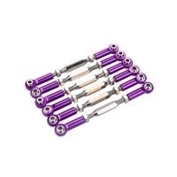 Tige de liaison de direction avant en aluminium de 81mm, pour RC E10 1:10 Himoto EXT EXTL Katana Truggy FXB