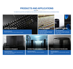 Gránulos de Resina HDPE Negra TongSheng, Polietileno de Alta Densidad para Inyección y Extrusión, de Guangdong - Product Image 5