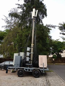 TALENTS Piattaforma Elevatrice Telescopica Pneumatica da 15m per Telecomunicazioni, Robusta e Stabile - Product Image 4