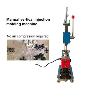 El más nuevo Mini 20G Máquina de moldeo por inyección manual Extrusoras de plástico Máquina de moldeo por inyección vertical de escritorio