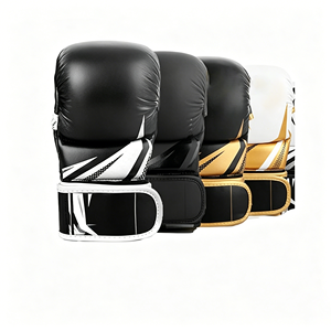 Gants de <span class=keywords><strong>boxe</strong></span> demi-doigts pour adultes et enfants, entraînement Sanda, MMA, <span class=keywords><strong>Muay</strong></span> <span class=keywords><strong>Thai</strong></span>, combat, sac de frappe, hommes et femmes - Product Image 3