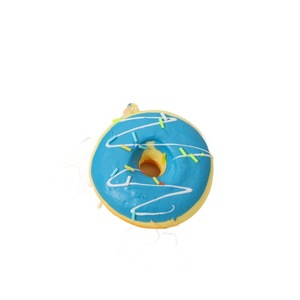 Mini pendentif en PU 6 cm en forme de donut crème à rebond lent, jouet anti-stress et ornement de décompression, style alimentaire, populaire sur internet, vente en gros Chine - Product Image 6