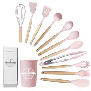 Ustensiles en silicone de qualité alimentaire résistants aux hautes températures, accessoires utiles pour bébés, essentiels de cuisine - Product Image 1