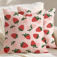 Housse de coussin carrée moderne en polyester, double face, imprimée de motifs floraux et animaliers, lavable, pour canapé et décoration intérieure, vente en gros d'usine Amity