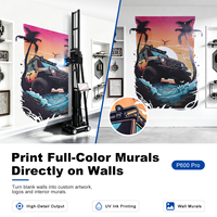 Imprimante murale 3d verticale Print Pro Imprimante murale à encre UV Imprimante murale verticale 3d de haute précision pour peinture murale