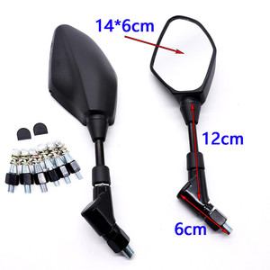 Specchietto Retrovisore 22mm per Scooter, <span class=keywords><strong>Moto</strong></span>, Motociclette, ATV, <span class=keywords><strong>Accessori</strong></span> per Honda, Suzuki, Kawasaki, KTM, Yamaha, <span class=keywords><strong>BMW</strong></span> - Product Image 6