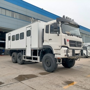 รถบรรทุกพนักงาน 30 คน ขับเคลื่อน 4 ล้อ ระบบขับเคลื่อนทุกล้อ เครื่องยนต์ปั๊มแรงดันสูง รถ SUV สำหรับพื้นที่ทะเลทราย รถบรรทุกพนักงานแบบออฟโรด - Product Image 4