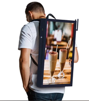 Mochila de Moda al por Mayor de Fábrica con Pantalla LCD, Batería Integrada, Impermeable y Antirrobo, Capacidad de 20-37L, Unisex