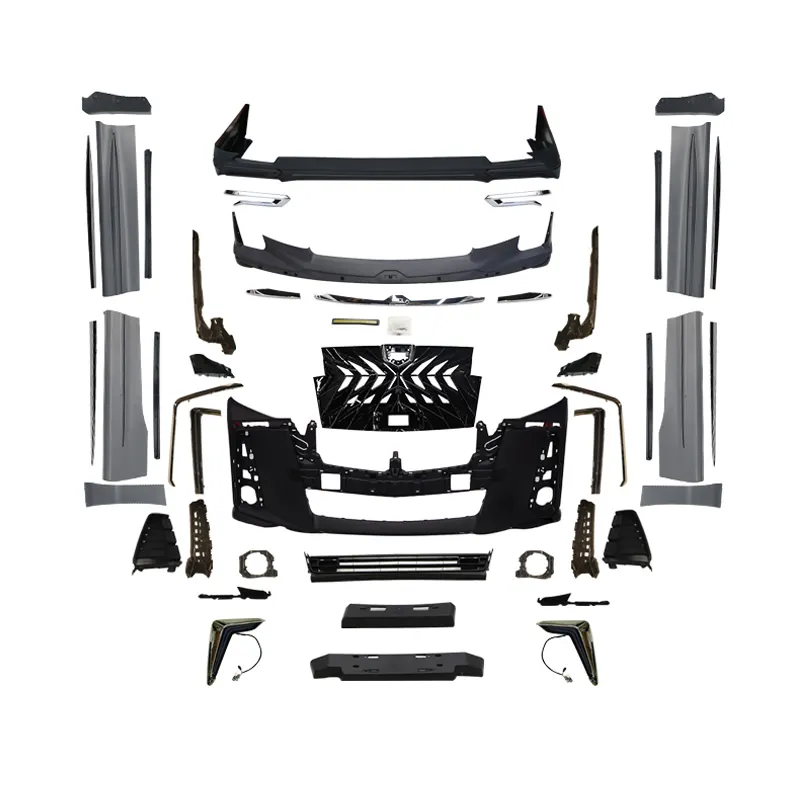 GBT car tuning parts Modified facelift Body kit For wald Style include grille For toyota alphard Conversion Kit
