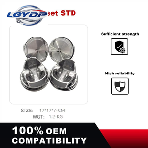 Jeu de pistons OEM 04E107065FL avec segments, compatible avec VW Jetta MK6 <span class=keywords><strong>Santana</strong></span> Polo EA211 1.4LLGYDP, pièce moteur - Product Image 3