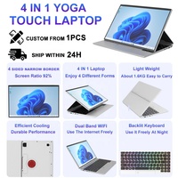 Nieuwe aanwinsten touchscreen laptop 360 graden 14 inch Intel Celeron N95 DDR4 16GB RAM 256GB 512GB SSD goedkoopste laptops gloednieuw