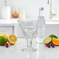 Bol à glace texturé de 210 ml, motif géométrique en diamant, bol évasé, style bohème, qualité alimentaire, couleur personnalisée, logo en verre