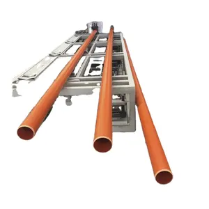 Tubo de cpvc elétrico para proteção contra incêndio, lista de preços de 5 polegadas, tubo laranja, cabo de alimentação em pvc, 63mm dn160