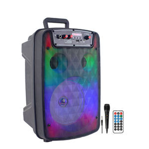 ไฟ Led ปรับแต่ง8นิ้ว Caixa De Som Exbom - Product Image 1