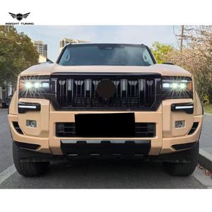 KAKDO Modèle de voiture Extérieur pour Toyota <span class=keywords><strong>Land</strong></span> <span class=keywords><strong>Cruiser</strong></span> 250 LC250 Bx Tx Wx Low Upgrade to High <span class=keywords><strong>Vx</strong></span> Version Bumpers Grille Splitters - Product Image 5