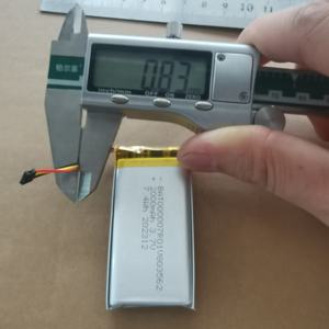 BIS KC 803450 803460 803562 1800mAh 1900mAh 2000mAh 3.7V 7.4Wh Li פולימר סוללת בנק כוח - Product Image 4