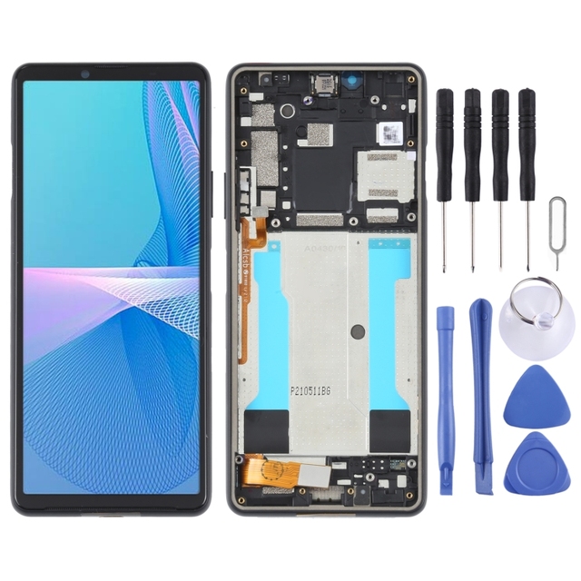 Direct Sale Original LCD Screen for Sony Xperia 10 III SO-52B Digitizer Full Assembly with Frame Touch Screen Replacement