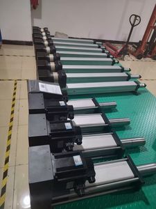 Pneumatic Cylinder 63mm Diameter 150mm Stroke Length 1605 Lead Low Noise Micro <b>Linear</b> <b>Actuator</b> Telescopic Servo Motor Engine - Product Image 2