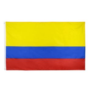 Bandera de Colombia Personalizada al por Mayor, 100% Poliéster, 3x5 pies (90*150cm), en Stock, Amarillo, Azul, Rojo, Bandera Colombiana - Product Image 2