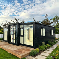 Maison conteneur extensible FLKT, coupe-vent et étanche, garantie 2 ans, directement de l'usine, villa préfabriquée moderne de luxe, mini-maison