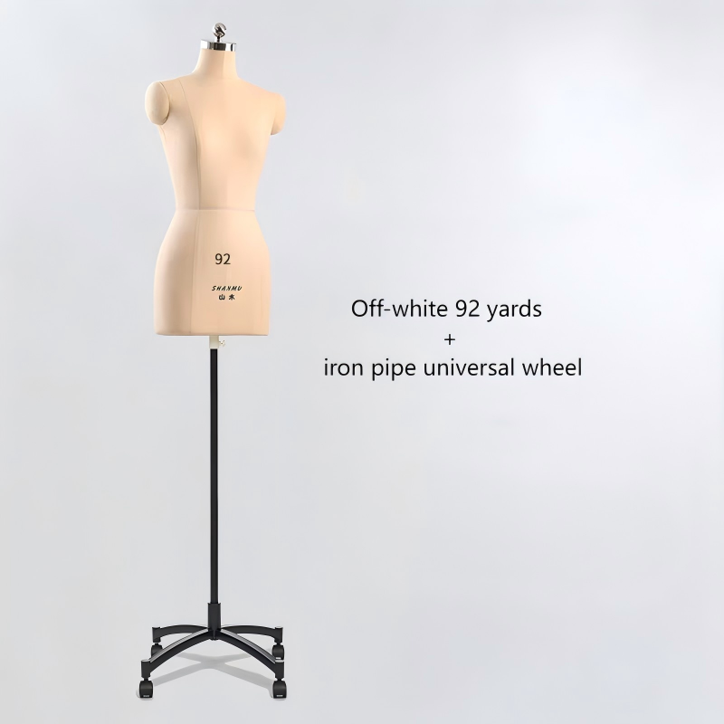 offwhite 92 iarde + ruota universale in tubo di ferro