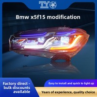 Phares LED de haute qualité pour X5 F15 (2014-2018) avec feux de jour, 12V 55W, garantie 6 mois, ajustement universel, neufs