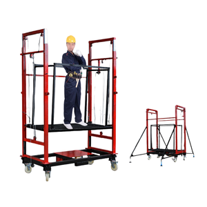 Plataforma Elevadora Eléctrica Móvil para Obras de Construcción Interiores y Exteriores - Mecanismo de Elevación con Control Remoto - Product Image 1
